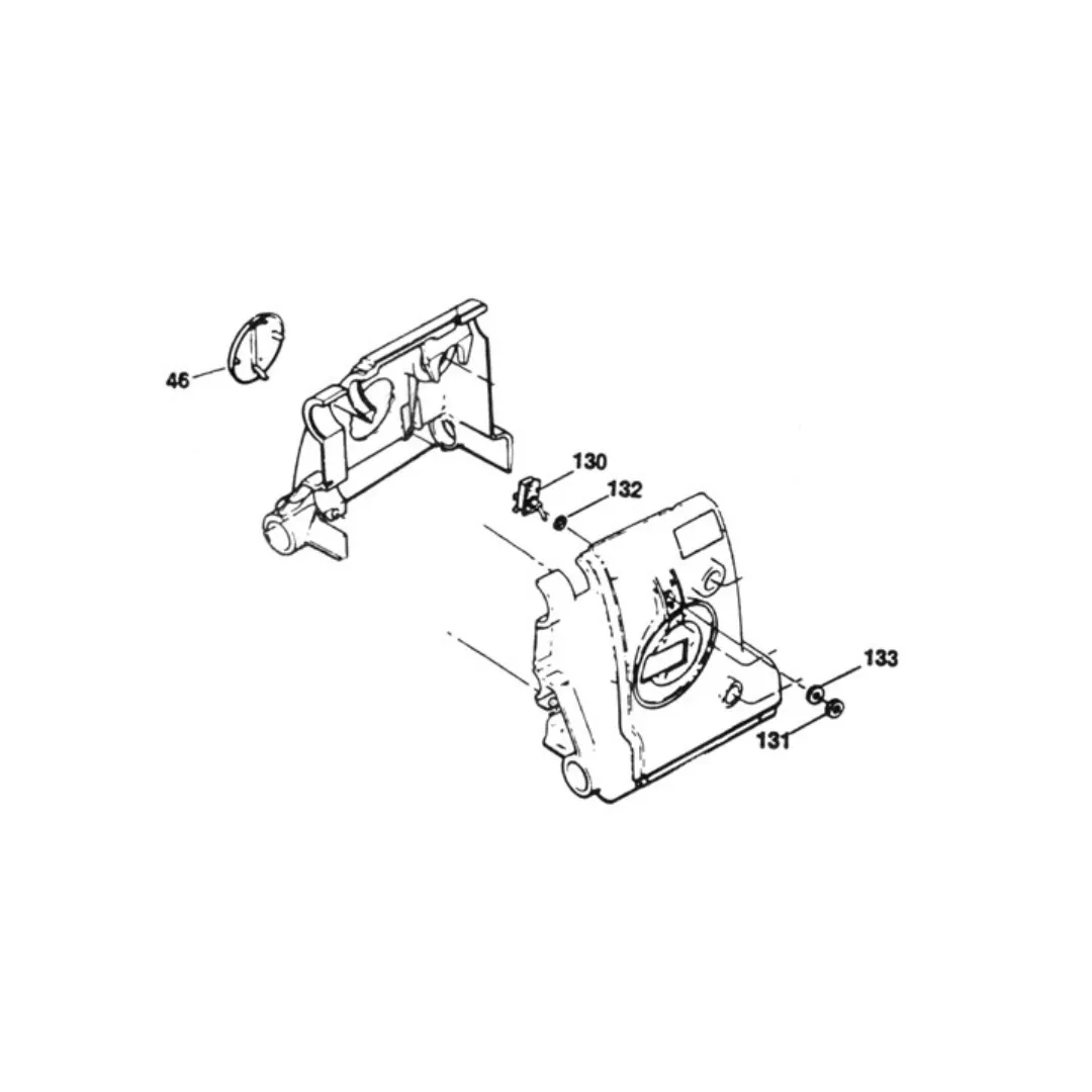 MARK V Model 500 Old-Style Toggle Switch Service Parts exploded diagram